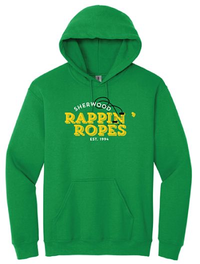 18500B Youth - Rappin Ropes Hoodie - Irish Green